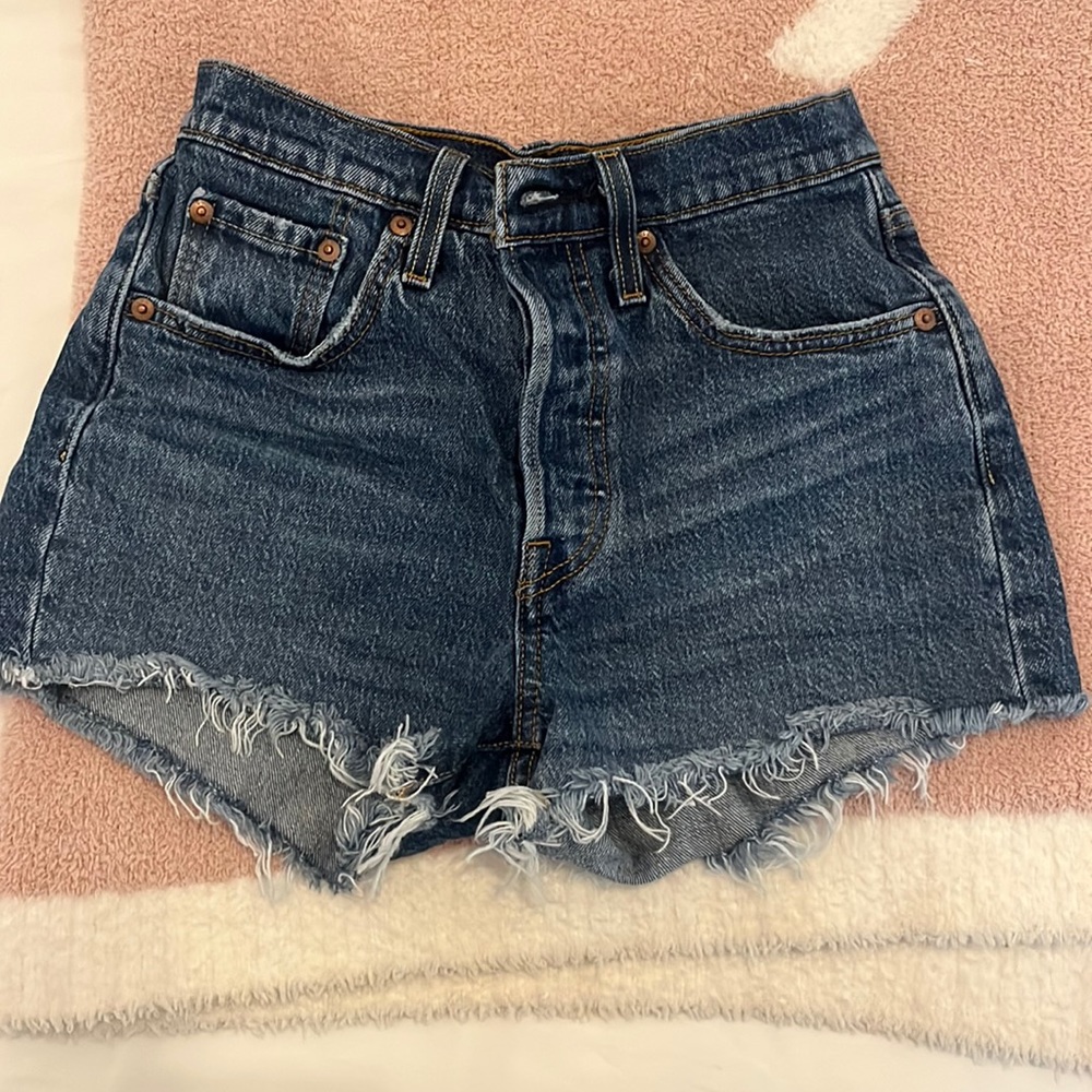Levi’s 501 Denim Cut Off Shorts